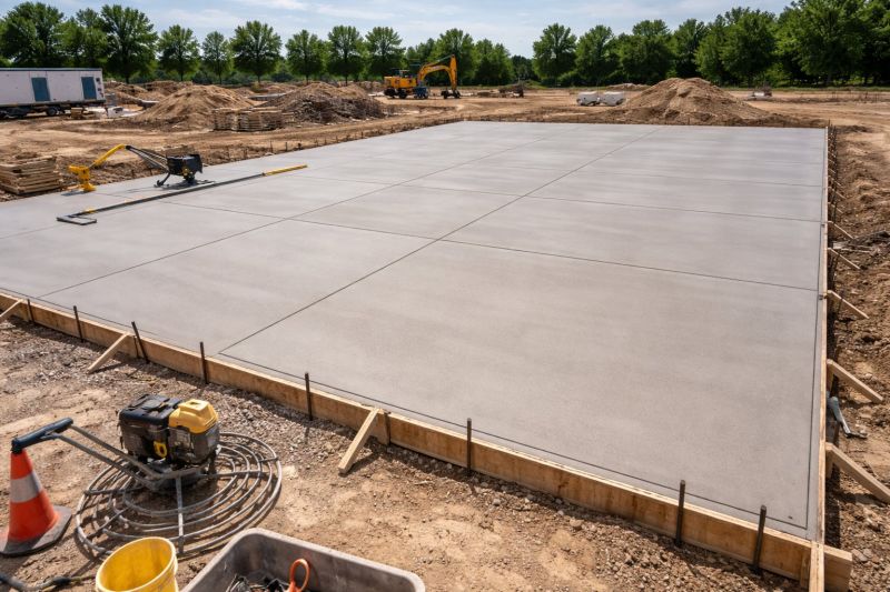Commercial Slab Installation in Killingworth, CT