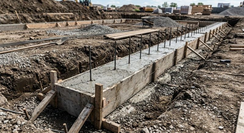 Concrete Foundation Installation in Colchester, CT