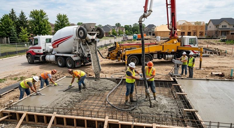 Concrete Service in Orange, CT