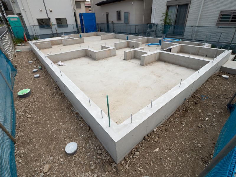 Foundation Slab Construction in Guilford, CT