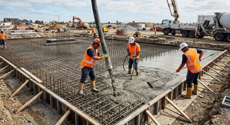 Foundation Wall Pouring in Berlin, CT