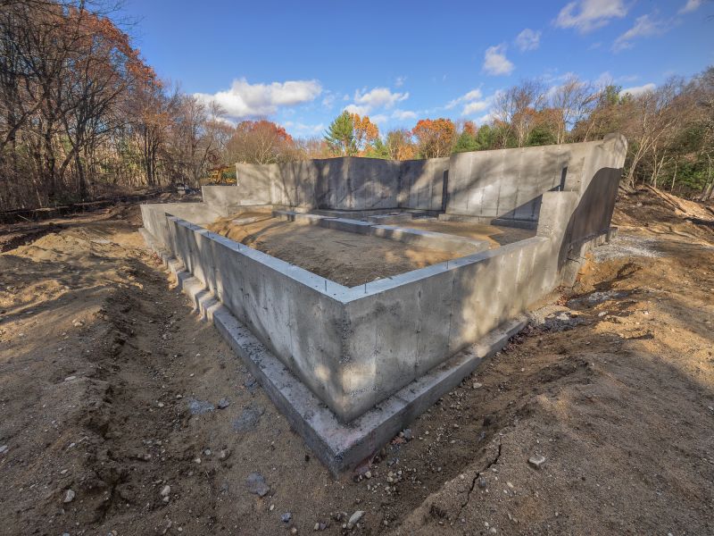 Foundation Wall Pouring in Hamden, CT
