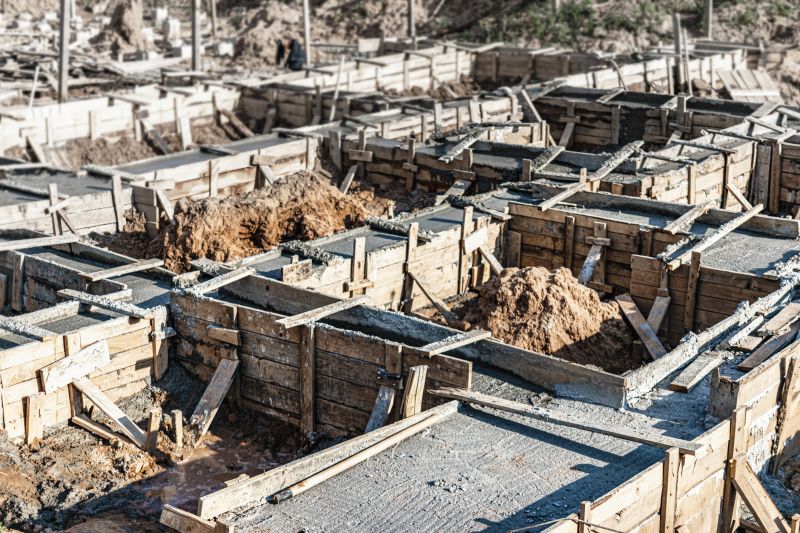 House Footing Construction in Guilford, CT